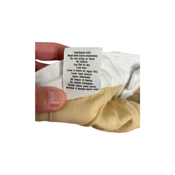 JUDY BLUE white, distressed, mid-rise boyfriend-fit jeans with a raw hem 3/26 - Picture 11 of 11